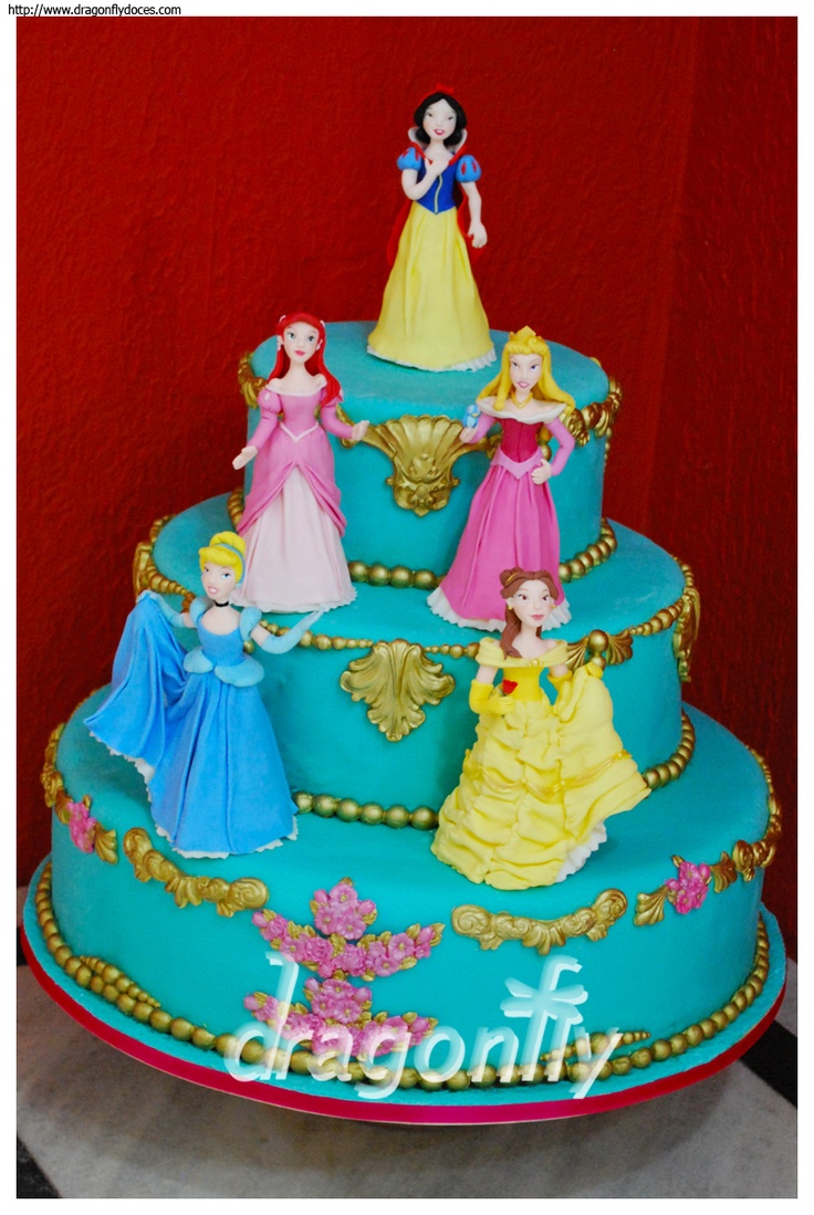 Disney Princess Birthday Cakes