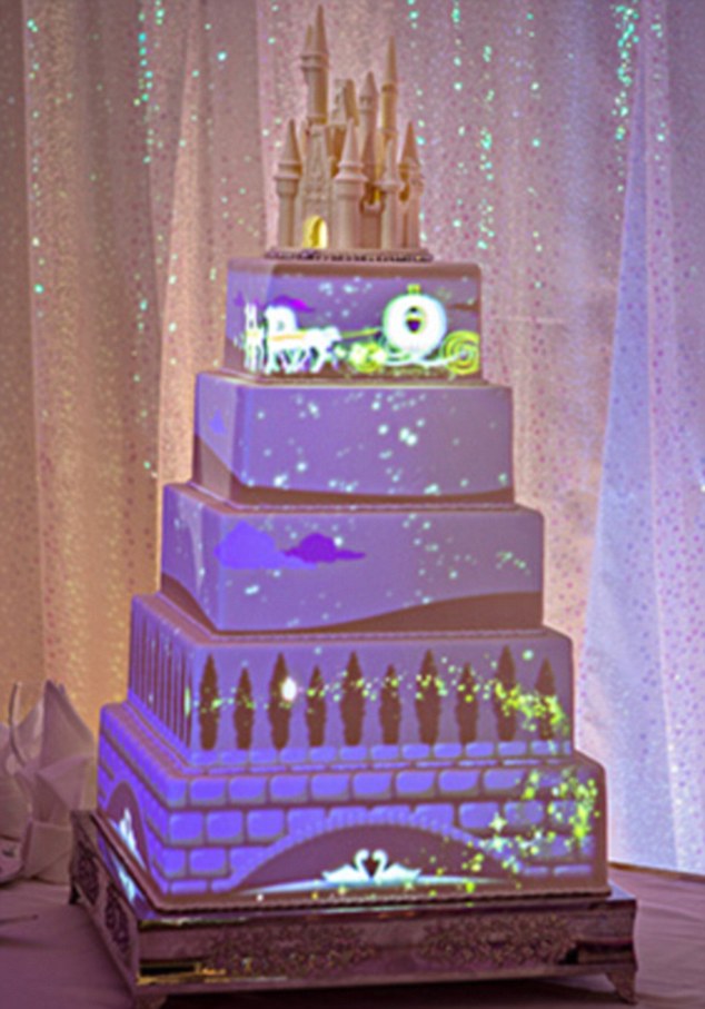 Disney Wedding Cake