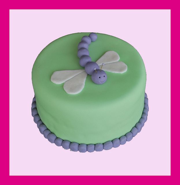 Dragonfly Cake