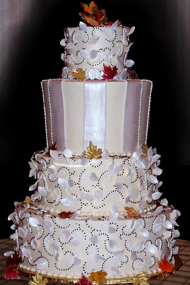 Fall Wedding Cake