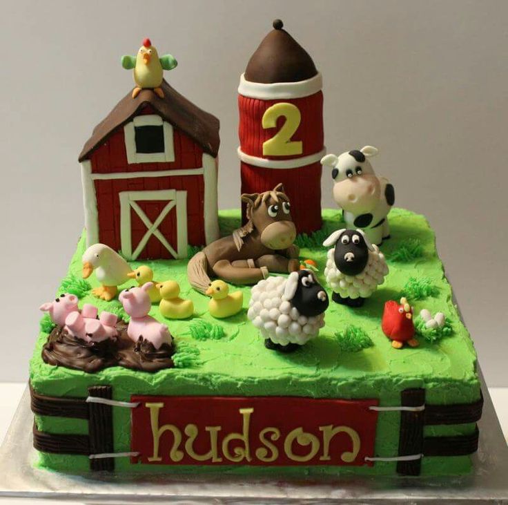 Farm Retirement Cake