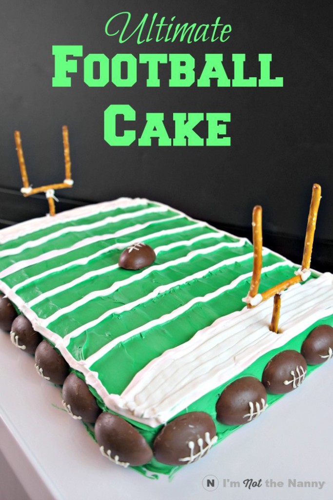 Football Field Cake