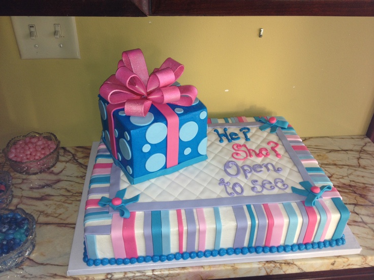 Gender Reveal Party Cakes