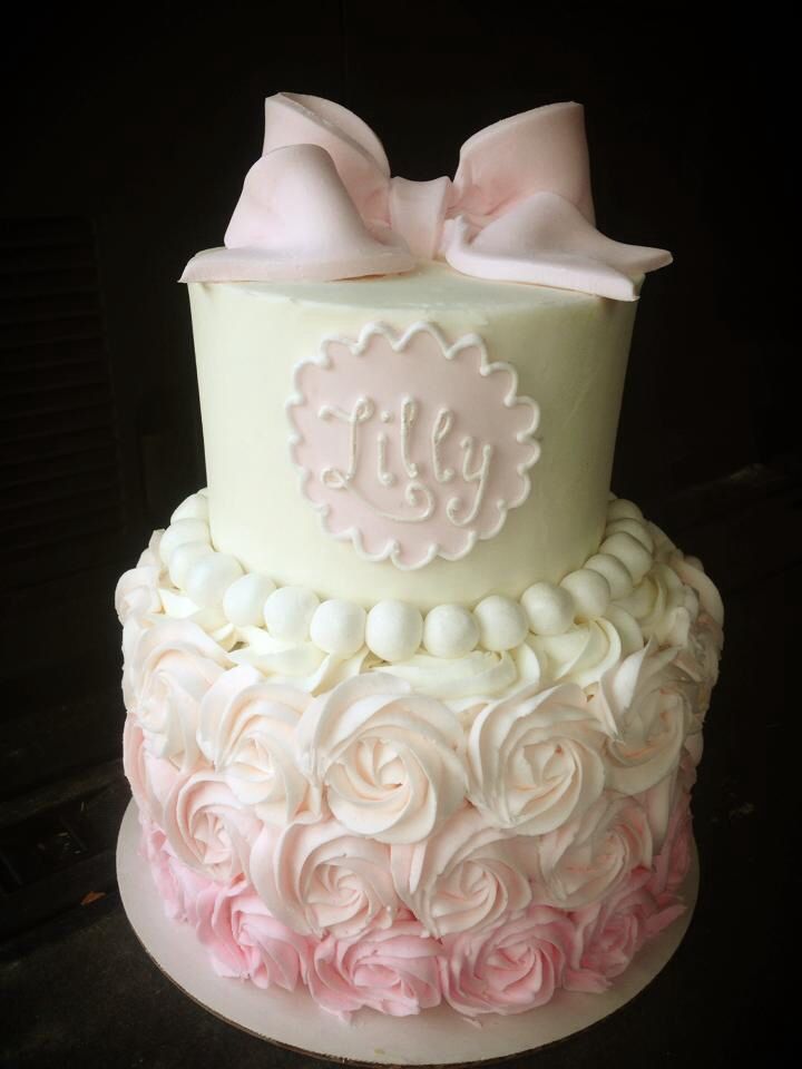 Girl Baby Shower Cake