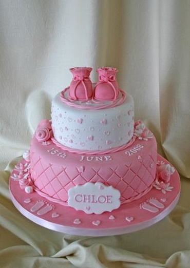 Girl Baby Shower Cake