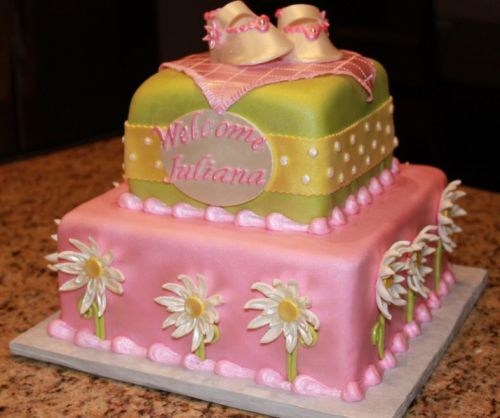 Girl Baby Shower Cake