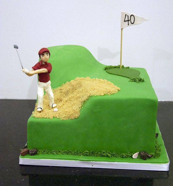 8 Photos of Golf Retirement Cakes