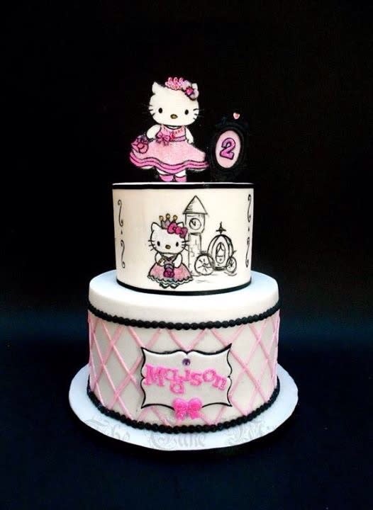 12 Photos of Hello Kitty Disney Princess Cakes