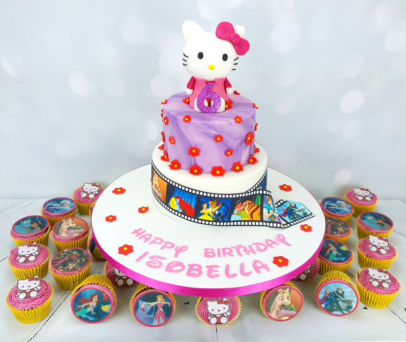 Hello Kitty Birthday Cake