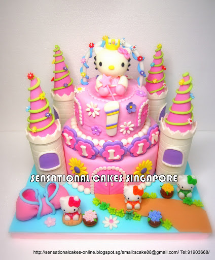 Hello Kitty Princess Cake