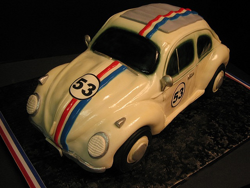 Herbie Love Bug Cake