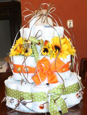 Hooty Hoot Owl Diaper Cake