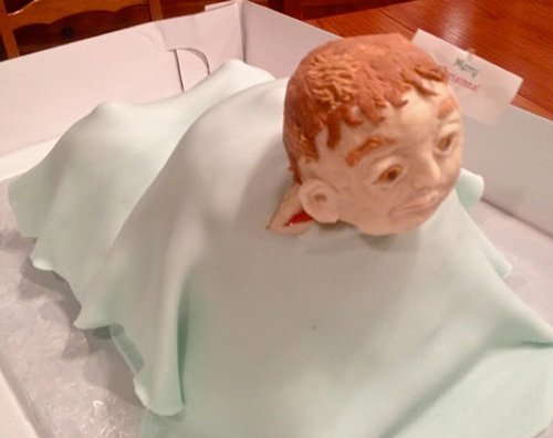 Horrifying Baby Shower Cakes