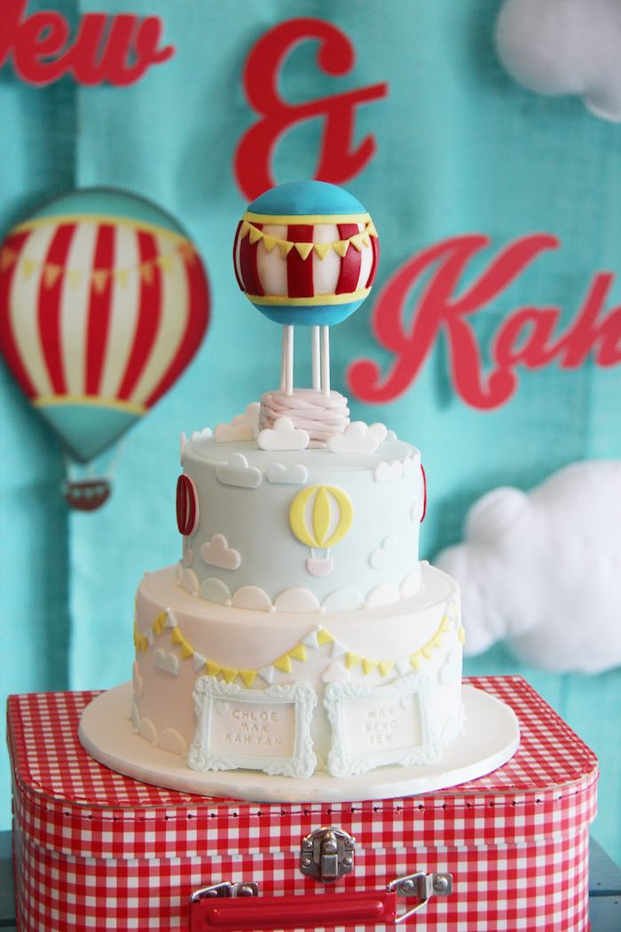 Hot Air Balloon Birthday Party