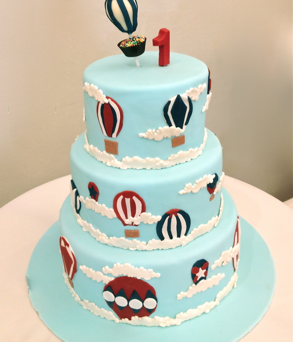 Hot Air Balloon Cake