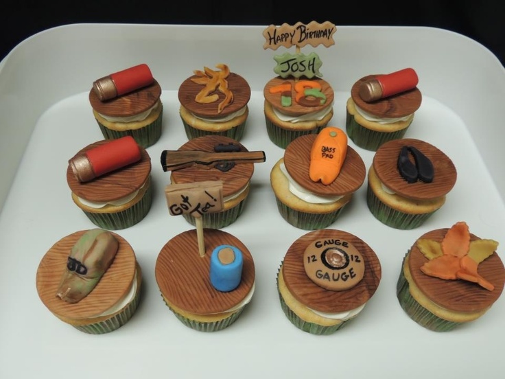 Hunting Theme Cupcake Ideas