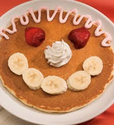 Ihop Pancake Smiley-Face