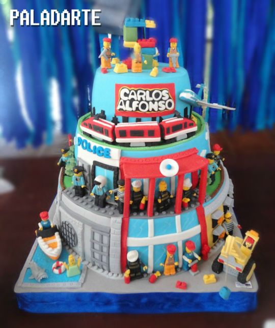 LEGO City Cake