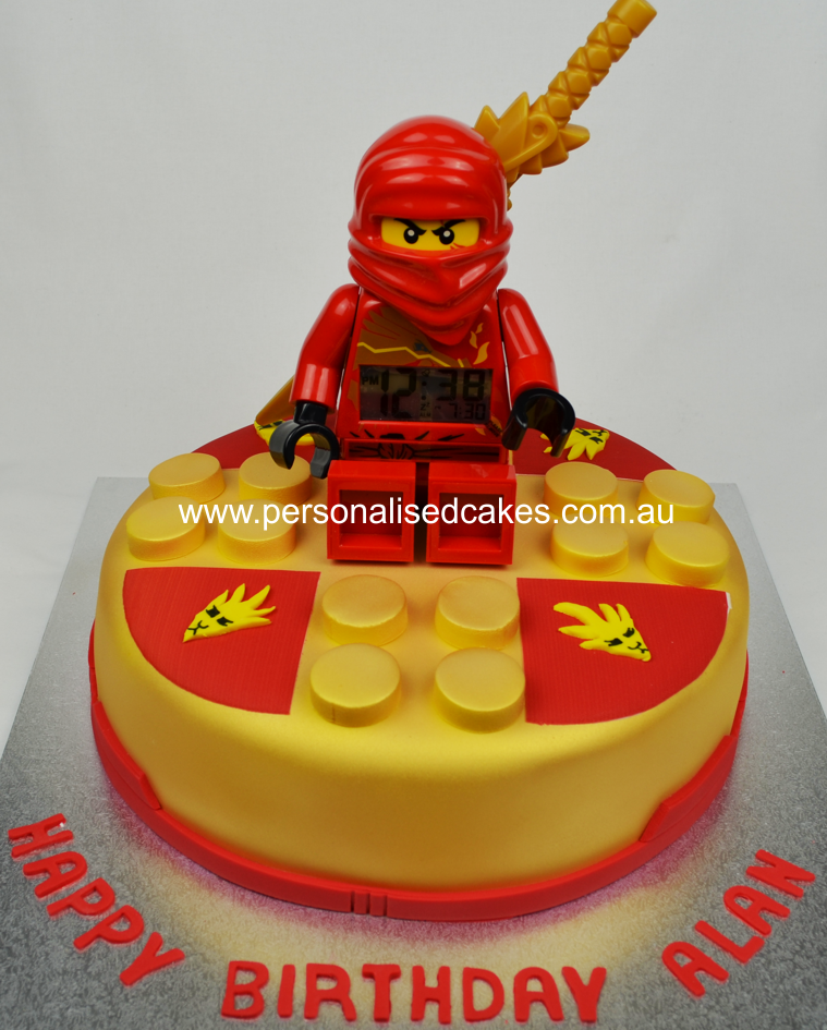 LEGO Ninjago Birthday Cake