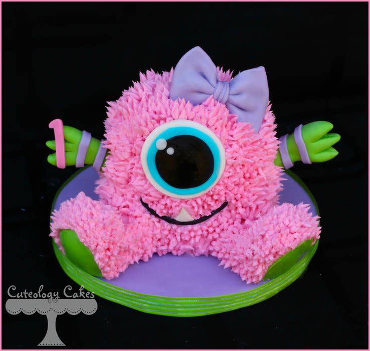 11 Photos of Cute Monster Cakes