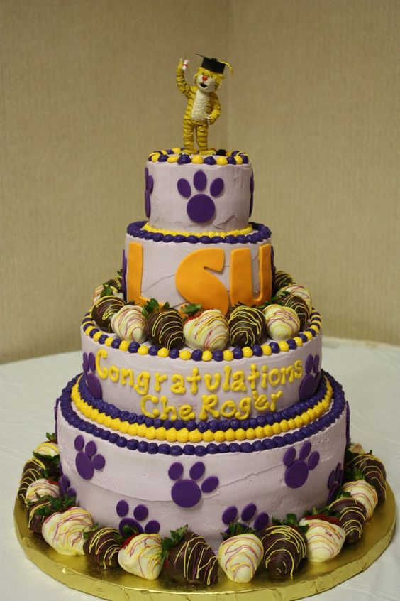 6 Photos of LSU Graduation Cakes Sociology And Philosophy