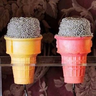 Microphone Cake Cones