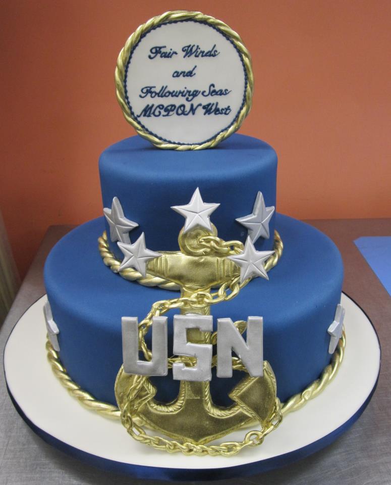 Military Grooms Wedding Cake