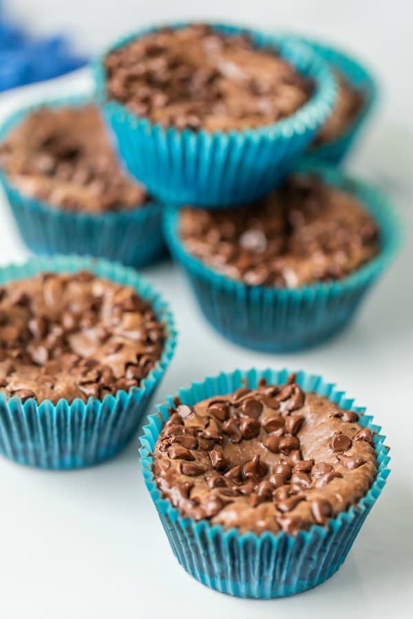 Mini Nutella Cheesecakes