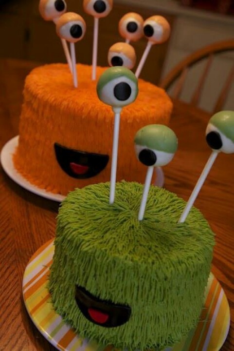 Monster Birthday Cakes