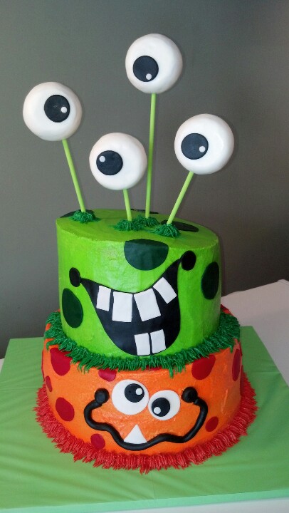 Monster Birthday Cakes