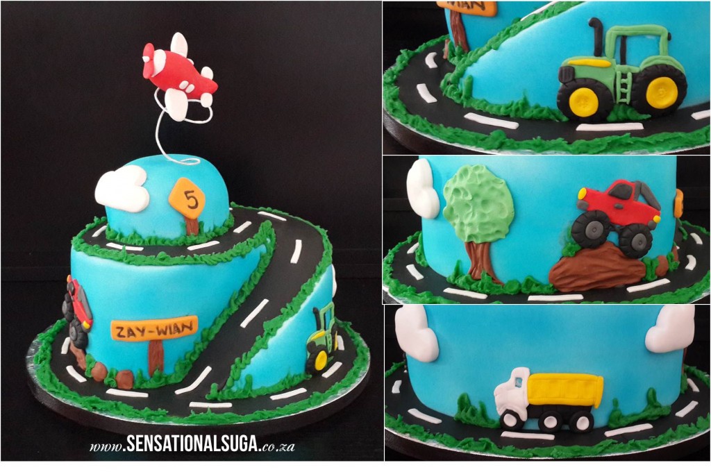 Monster Truck Cake