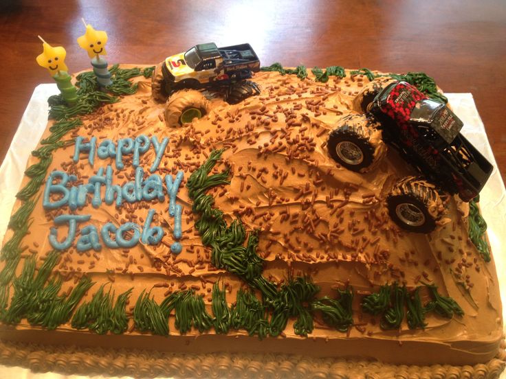 Mud Bogging Birthday Cake Ideas