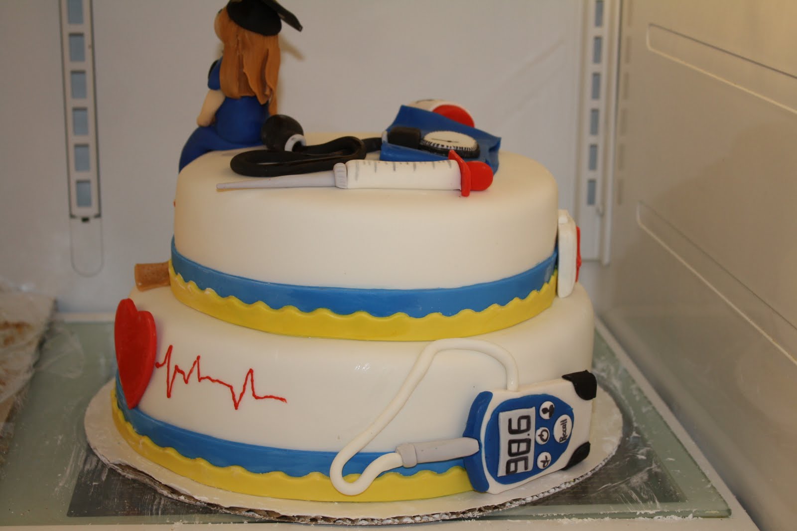 Nurse Graduation Cake