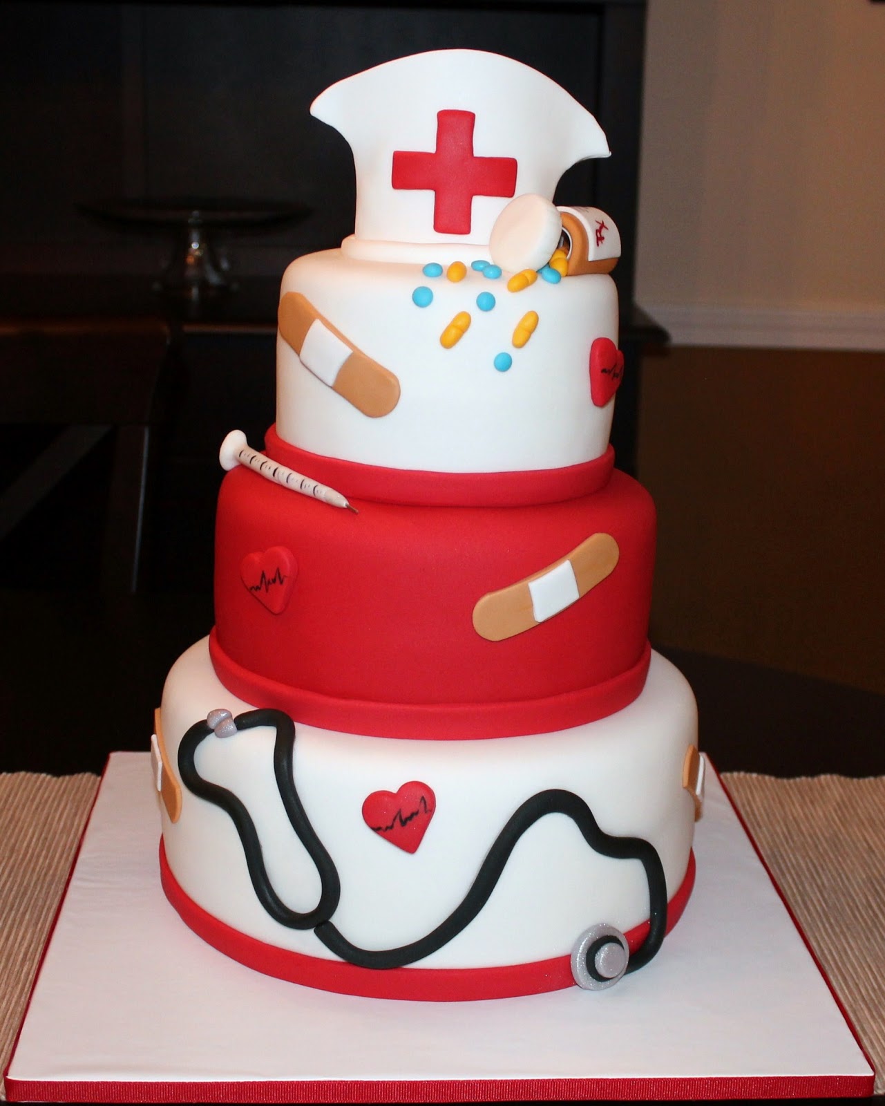 Nurse Graduation Cake