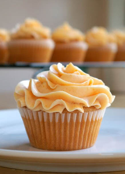 Peach Cupcakes