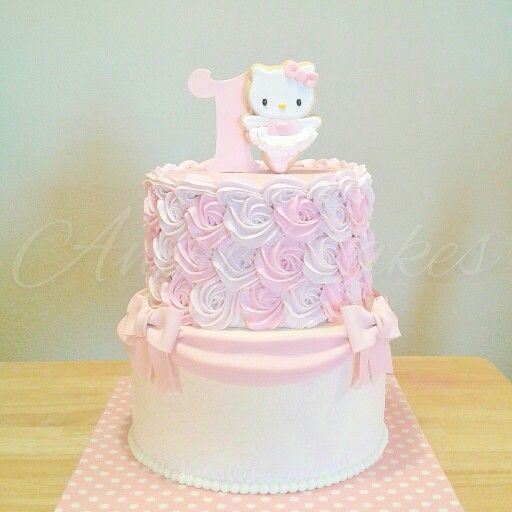 Pink Ballerina Birthday Cake