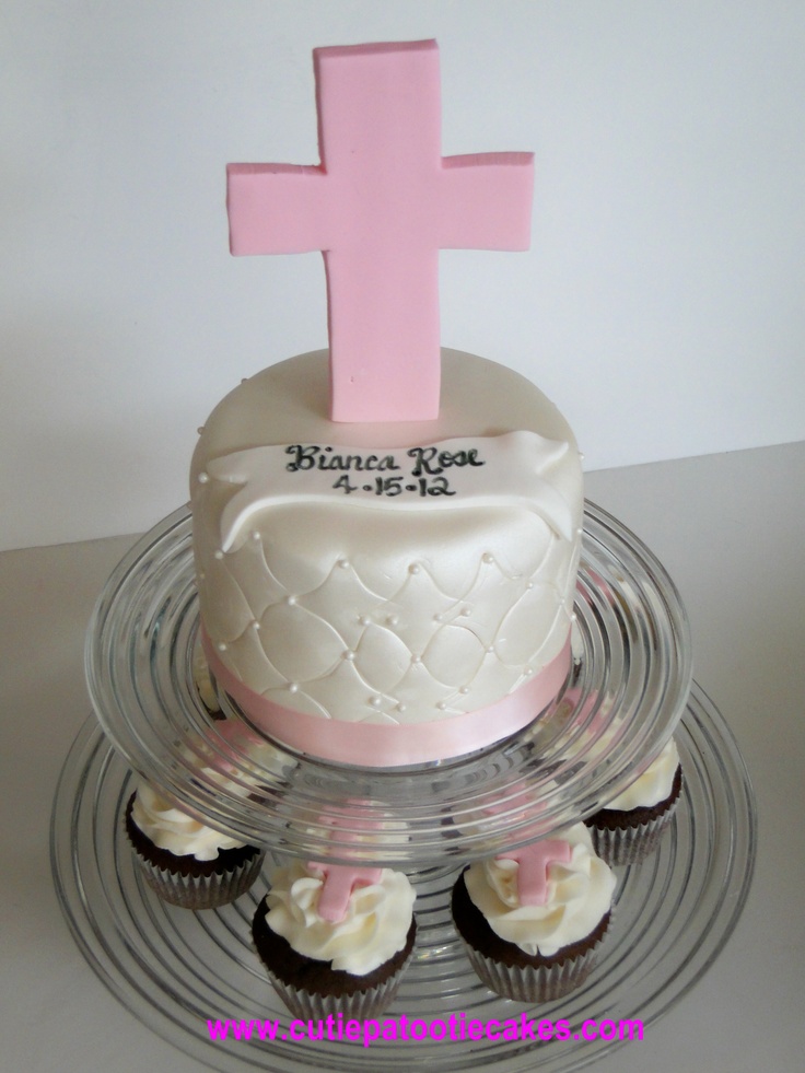 Pinterest Baptism Cake Ideas