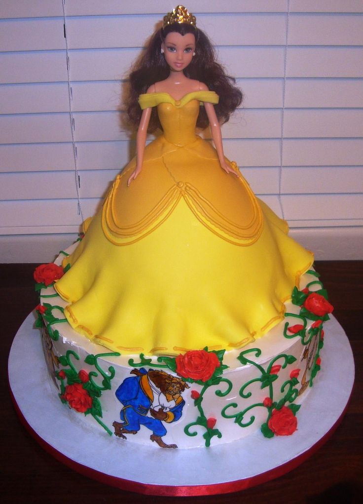 Princess Belle Cake