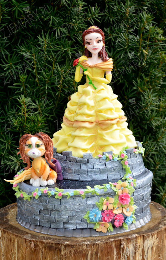 Princess Belle Cake