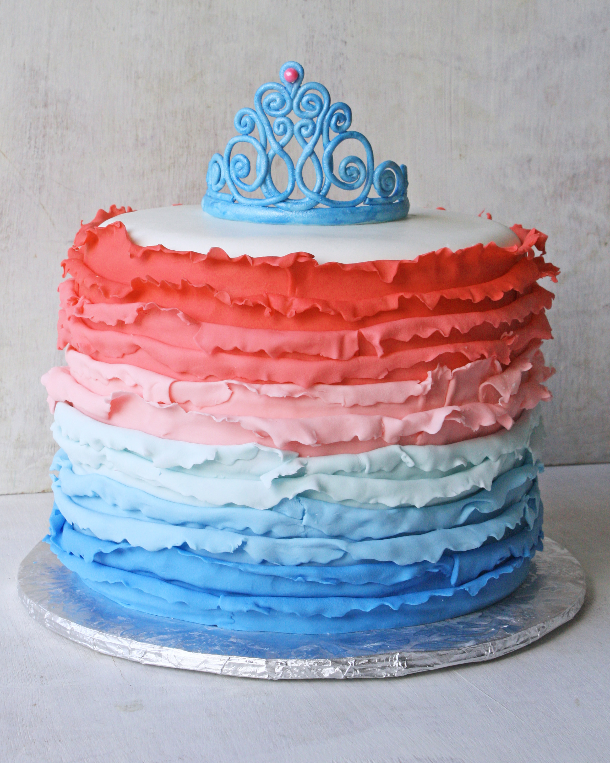 Princess Cake with Ruffles