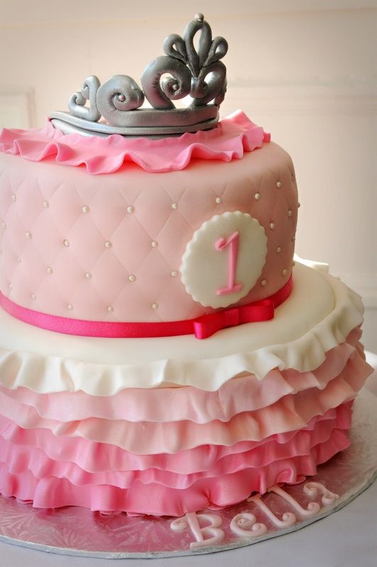 Princess Ruffle Cake