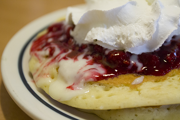 Raspberry White Chocolate Pancakes Ihop