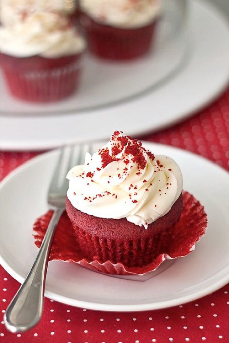 7 Photos of Red Velvet Cupcakes For Valentine's Day