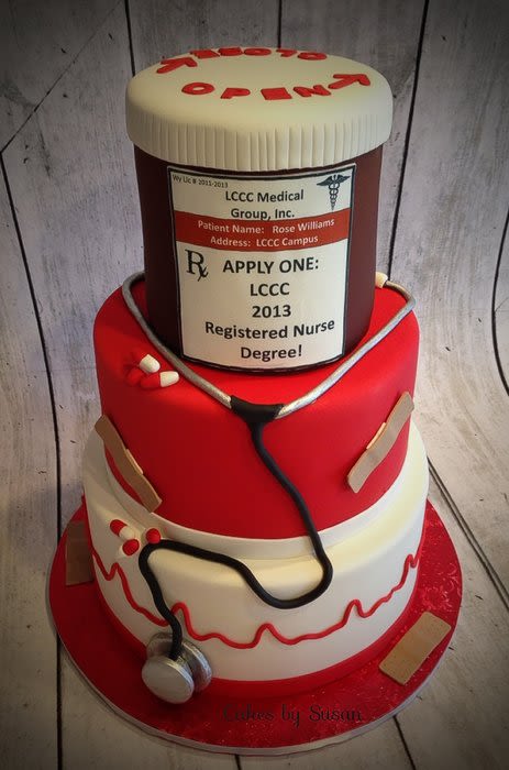 Registered Nurse Graduation Cakes