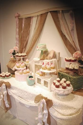 Rustic Shabby Chic Baby Shower Ideas