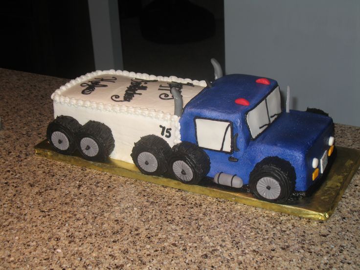 9 Photos of International Trucks Cakes