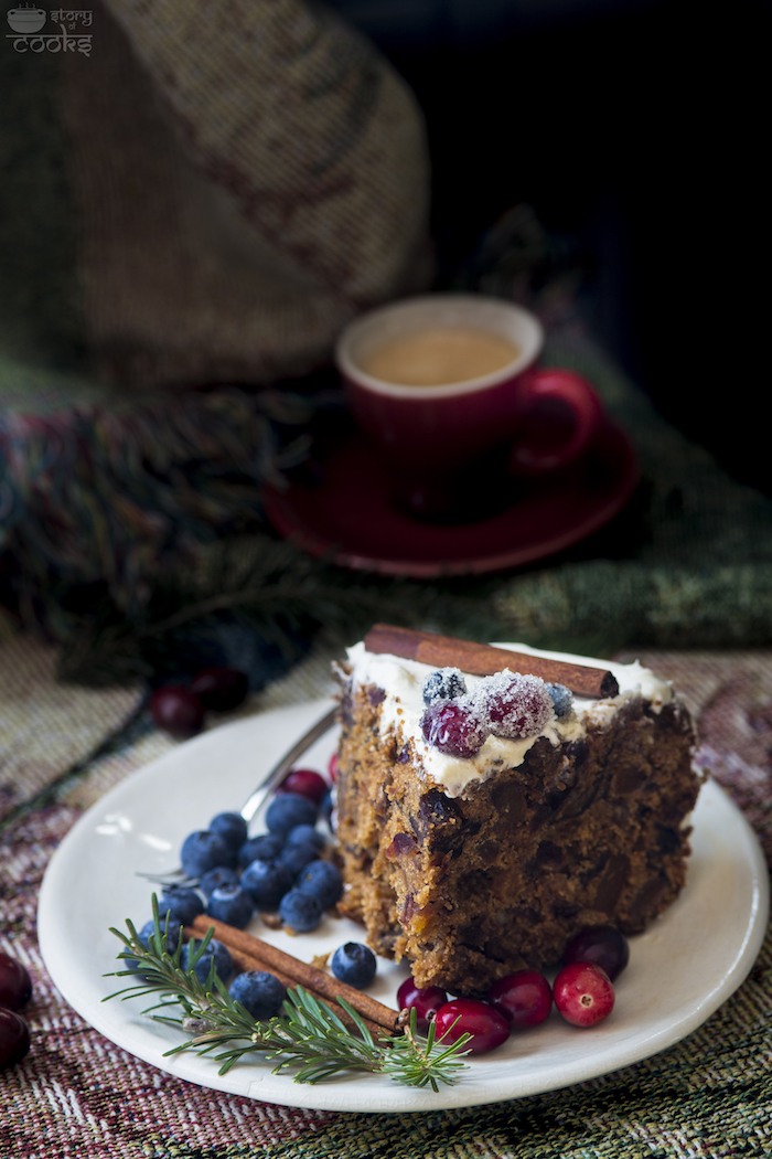 Slice of Rum Cake