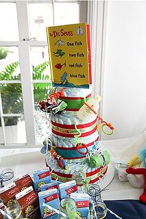 Storybook Baby Shower Diaper Cake