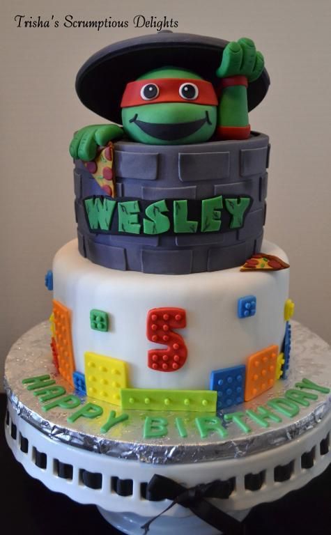 Teenage Mutant Ninja Turtle Cake