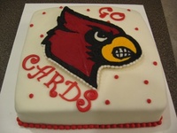 University of Louisville Cardinals Cake